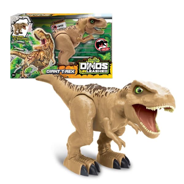 Dinos frigivet kæmpe T-Rex