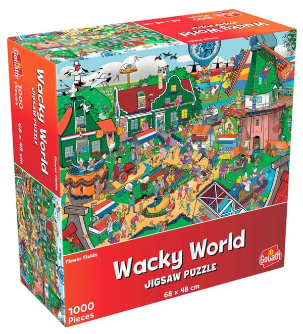 Wacky World Flower Fields 1000 stk