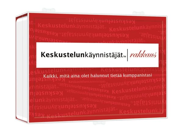 Keskustelunkäynnistäjät- Rakkaus