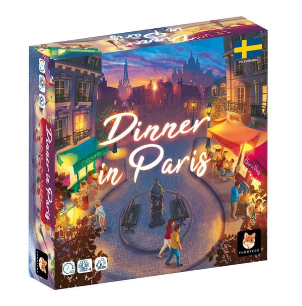 Middag i Paris - svensk