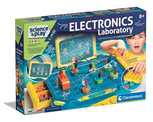 Clementoni Electronics Laboratory Science Set
