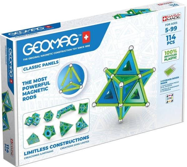 Geomag Classic Paneler 114 Stk