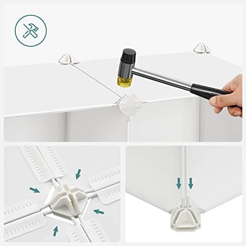 Dreamy Fairy Tale Cube Hylle for oppbevaring av barn