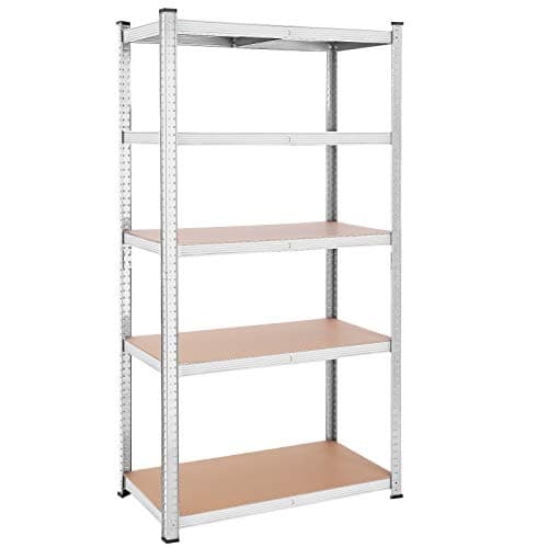 Kraftig justerbar garagereol, 600 kg kapacitet