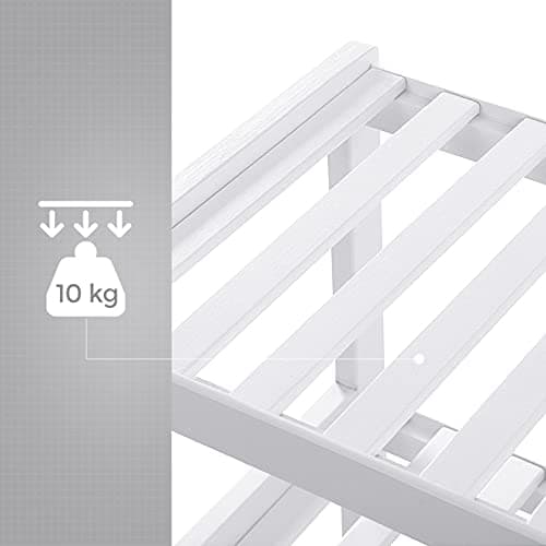 3-kerroksinen bambukenkäteline - kestävä, tyylikäs, helppo koota