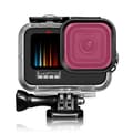 Pikkukuva 1 / 10: INF GoPro 9/10/11/12 purppura sukellussuodatin vedenpitävällä kotelolla