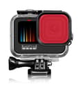 Miniatyrbilde 1 av 11: INF GoPro 9/10/11/12 Purple dykkefilter med vanntett etui