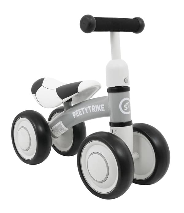 Fargerik firehjuls trike for småbarn med skumhjul