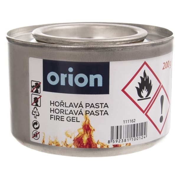 Brændbar pasta til sikker, lugtfri indendørs/udendørs flamme