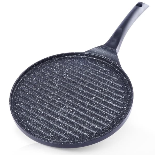 Grillpanne med non-stick, granittbelegg for alle kjøkken