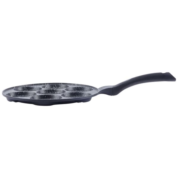 Granitstekpanna 27 cm med 7 hål, non-stick, induktion