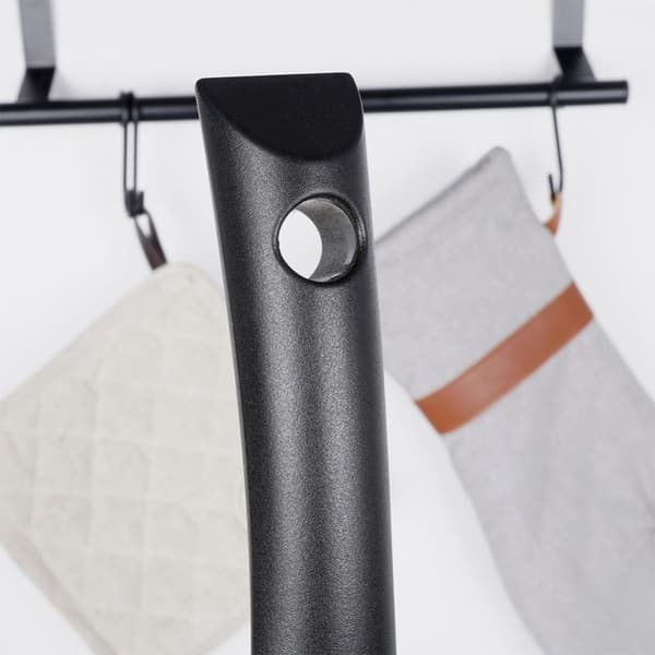 Granitt stekepanne 27 cm med 4 hull, non-stick, induksjon