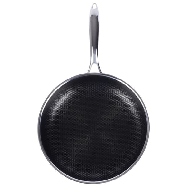 Hybrid stegepande: Non-stick, rustfrit stål, metalredskaber