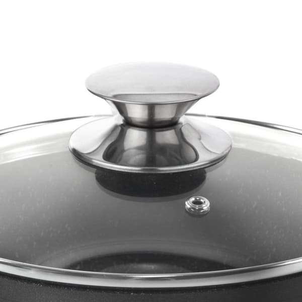 Granittgryte med non-stick og dampventil for alle komfyrer