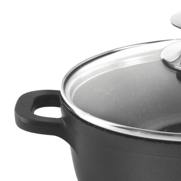 Granittgryte med non-stick og dampventil for alle komfyrer