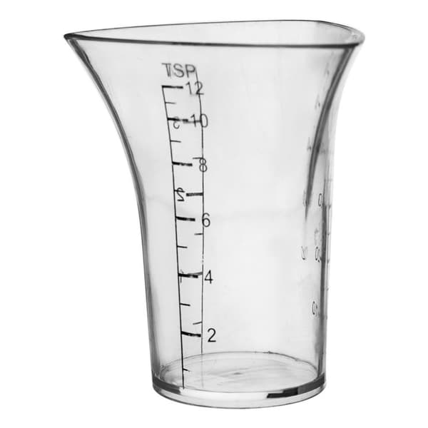 Måleglas 60 ml: Perfekt til bar og køkken, 3 mål