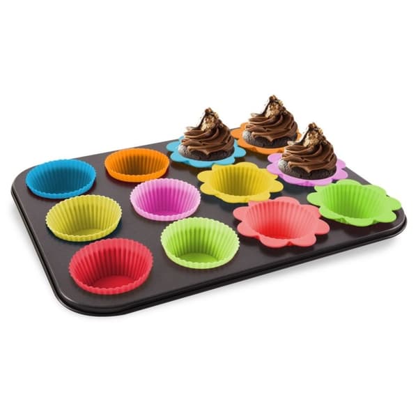 Non-stick Muffinsformar - Perfekt för 12 Muffins