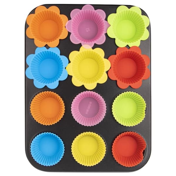Non-stick Muffinsformar - Perfekt för 12 Muffins
