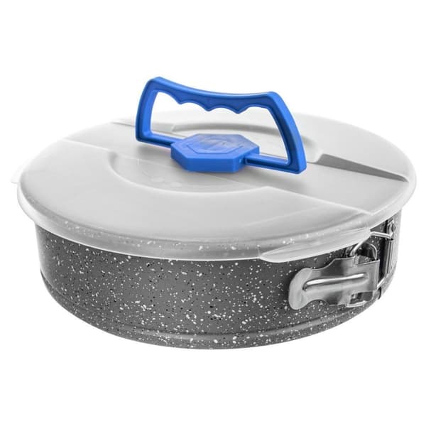 Kageform med non-stick granitbelægning og låg
