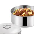 Miniatyrbilde 3 av 3: Matboks i rustfritt stål med 3 beholdere