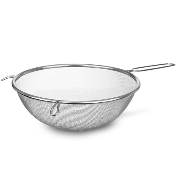 Durkslag Rostfritt Stål - 14 cm med Handtag