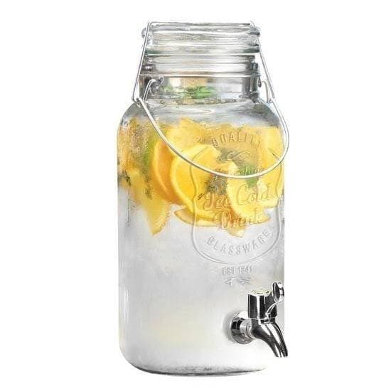 Perfekt beholder med vandhane til limonade og drikkevarer