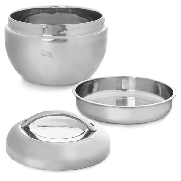Mattermos i rustfritt stål, holder maten varm i 2 timer