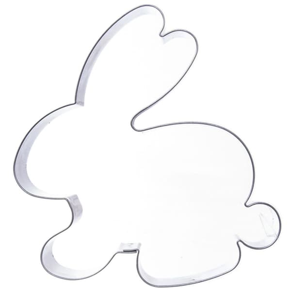 Easter Bunny Cookie Mål i rustfritt stål