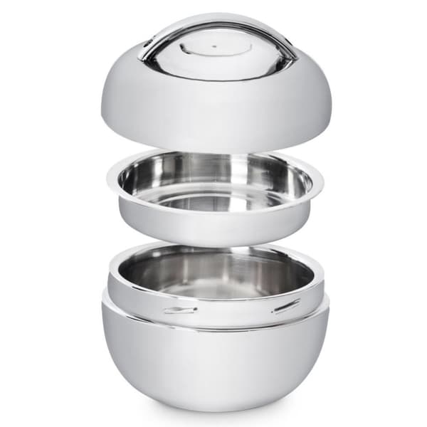 Madtermoske i rustfrit stålOplev vores højkvalitets mat termokande lavet af rustfrit stål. Denne termokande holder din mad varm i op til to timer, hvi