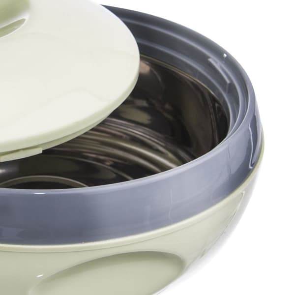 Termos för varm mat och glass, plast & rostfritt stål