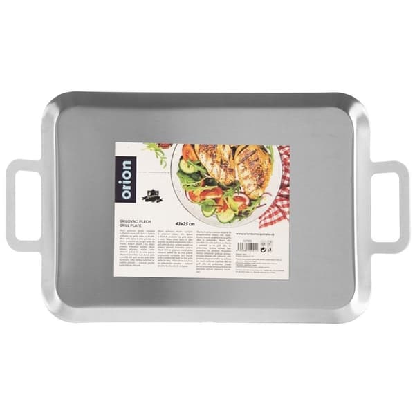 Rostfri GrillplåtVår grillplåt av rostfritt stål är ett utmärkt alternativ till engångs aluminiumtråg. Genom att använda denna hållbara grillplåt spar