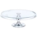 Miniatyrbild 3 av 11: Elegant tårtfat i glas med vågiga kanter