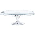 Miniatyrbild 8 av 11: Elegant tårtfat i glas med vågiga kanter