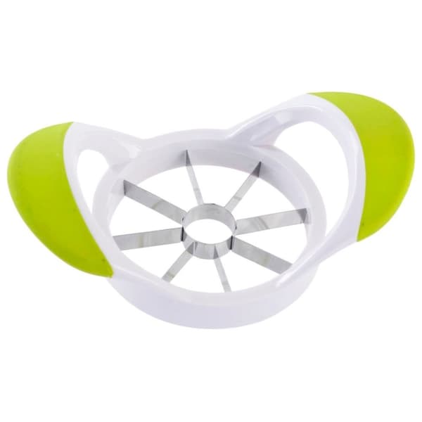 Apple Slicer: ruostumaton teräs ja muovi, 8 yhtäläistä osaa