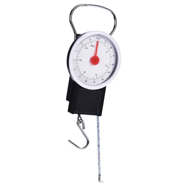 Vægt til bagage (max 32 kg) med målebånd