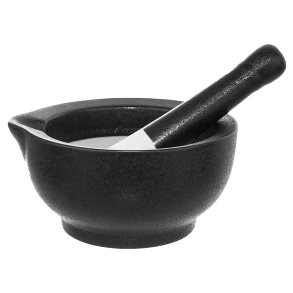 Porcelänsmortel för kryddor, örter och nötter – hållbar!