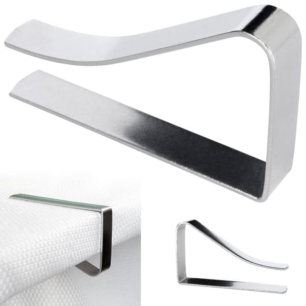 Metalclips til duge - Stabilitet til alle duge