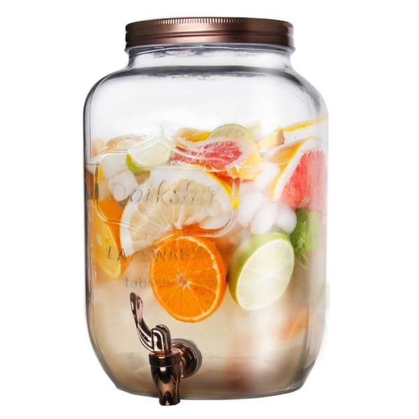 Drikkeautomat med vandhane til limonade og bål