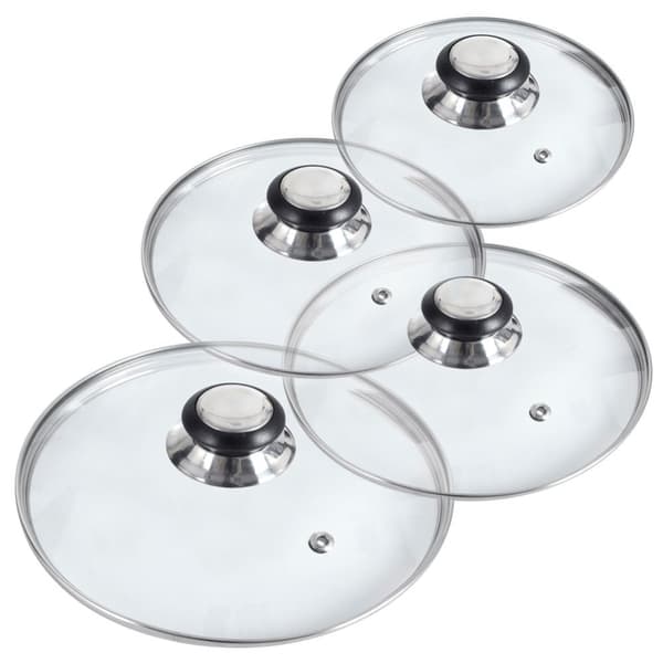 Udskiftningsknopper til låg, rustfrit stål og plast, 14-30 cm