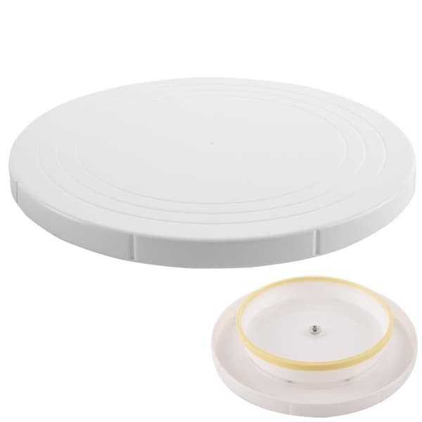 Roterande Tårtfat, 27 cm - Dekorera och Servera Enkelt
