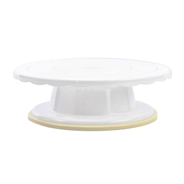 Roterende kagetallerken 28 cm til dekoration og servering