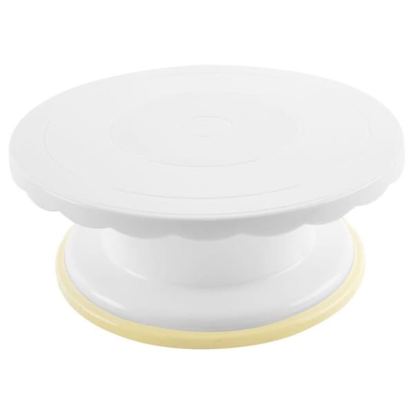 Roterende kagetallerken 28 cm til dekoration og servering