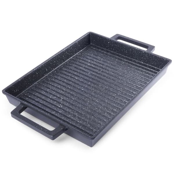 Mångsidig Grillplatta: Spis, Grill & Ugn med Non-Stick