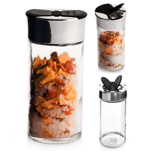 Glasburk för Kryddor 100 ml med Lock