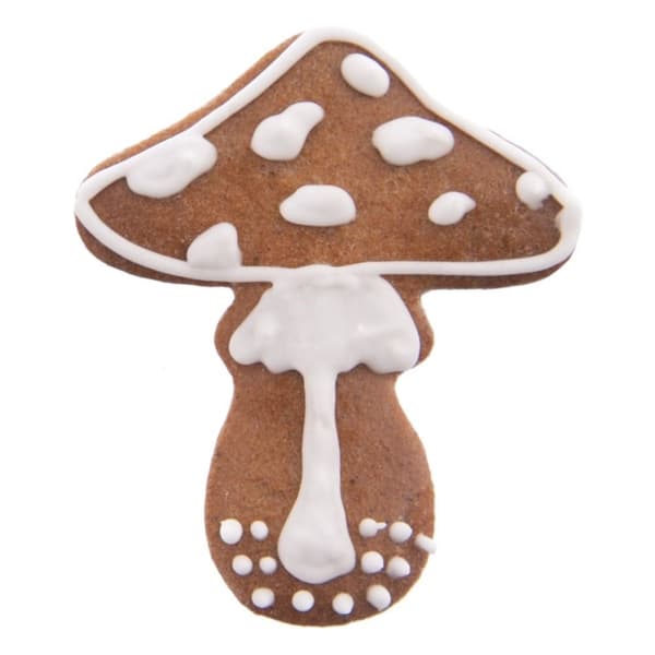 Svampformad Pepparkaksform i Rostfritt Stål