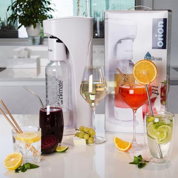 Saturator til kulsyreholdigt vand - Lav nemt din egen limonade