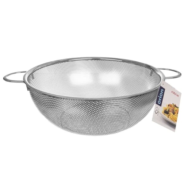 Kjøkkendør i rustfritt stål med håndtak - Perfekt for siling og vask