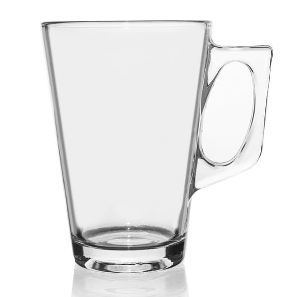 Sæt med 3 robuste glas til kaffe, te og andre drikkevarer