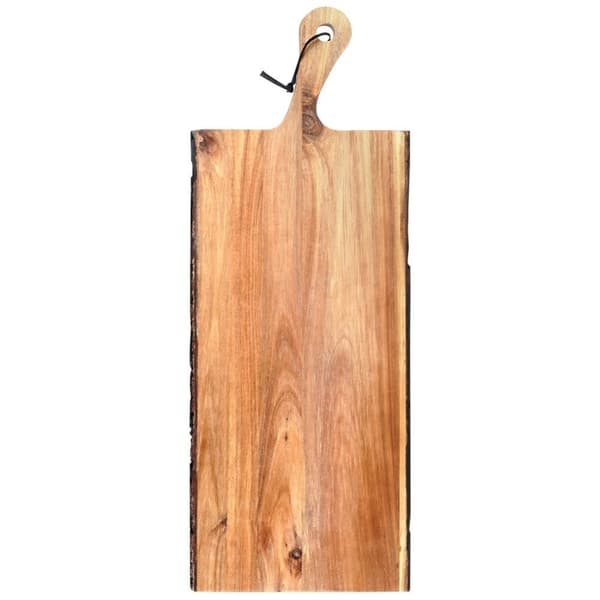 Stort skjærebrett & serveringsbrett i akasietre, 56 cm