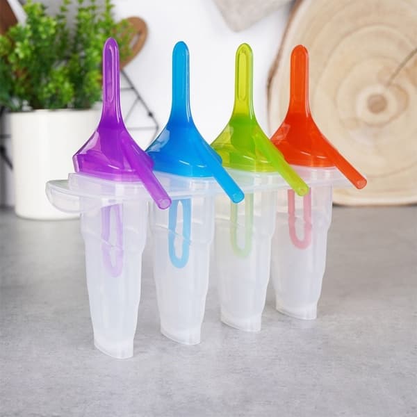 Glassform med stativ för 4 portioner hemmagjord glass